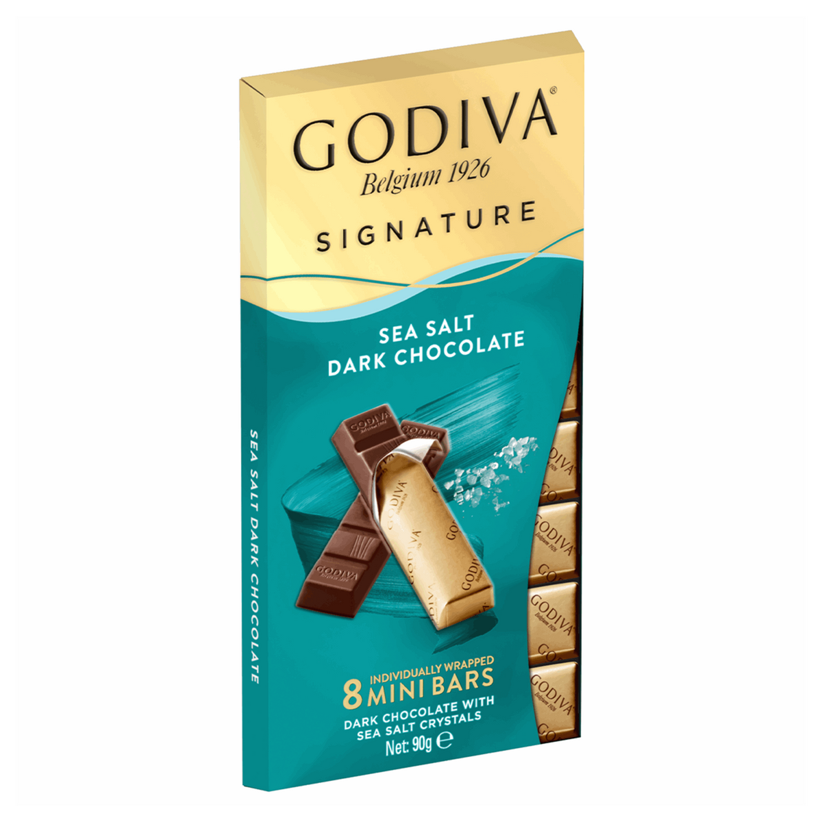 Godiva Signature Dark Chocolate with Sea Salt 90 GM SF Traders