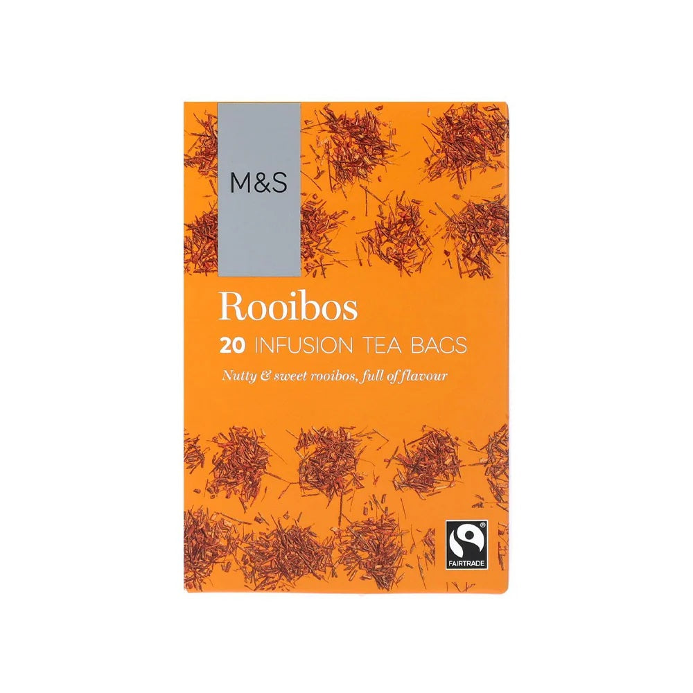 M&s Rooibos Infusion Tea Bags 20s