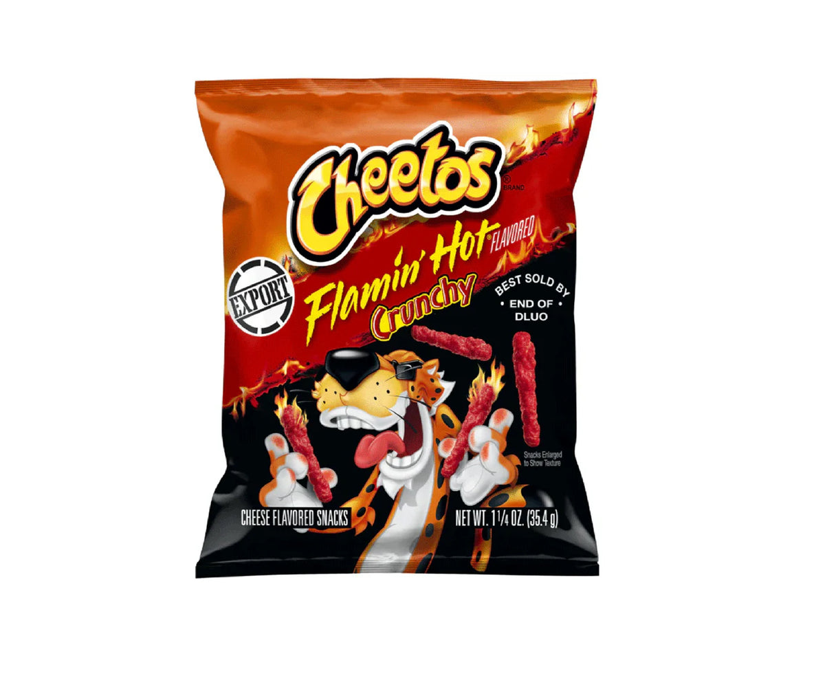 Cheetos Flamin Hot Crunchy 35.4Gm