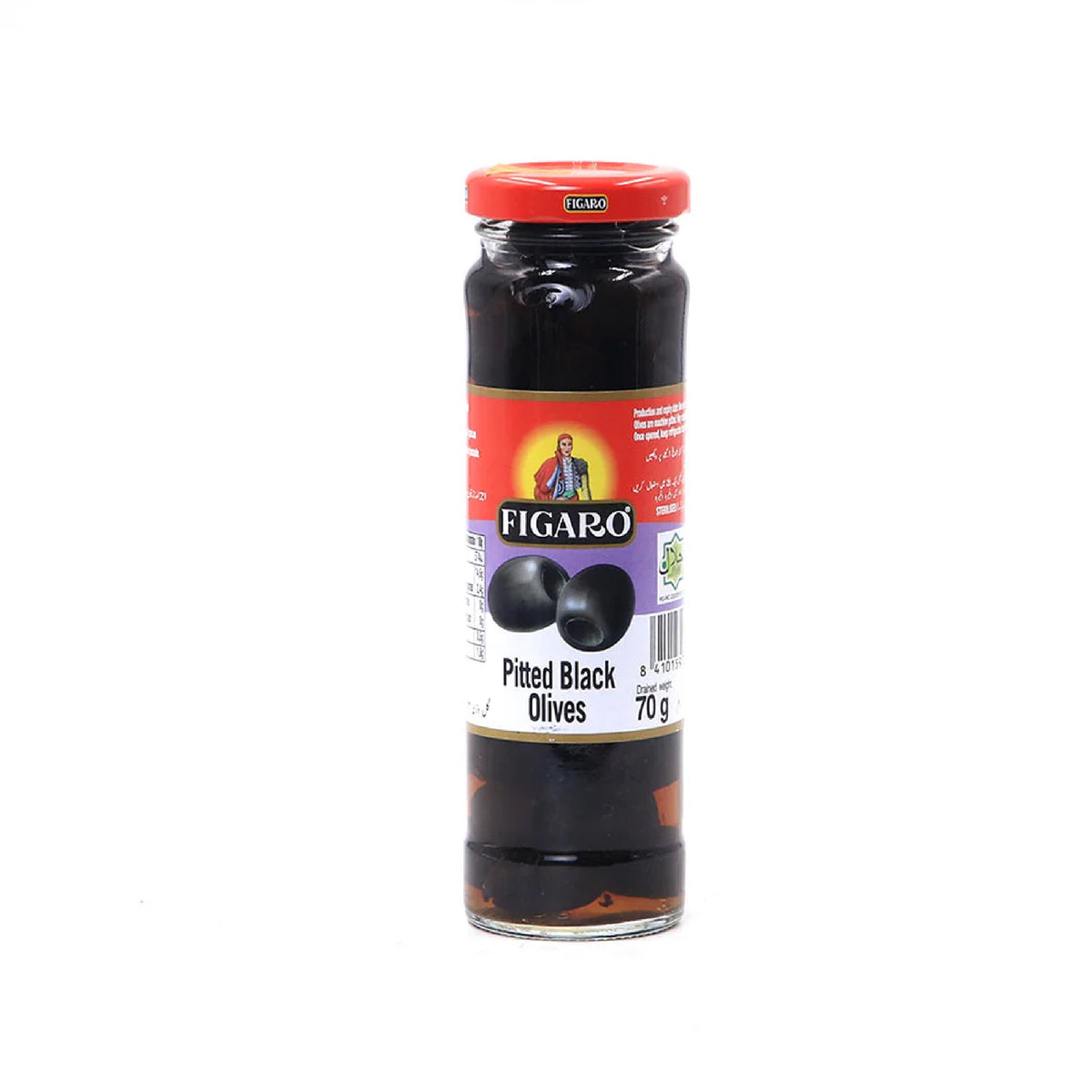 Figaro Pitted Black Olives 142g