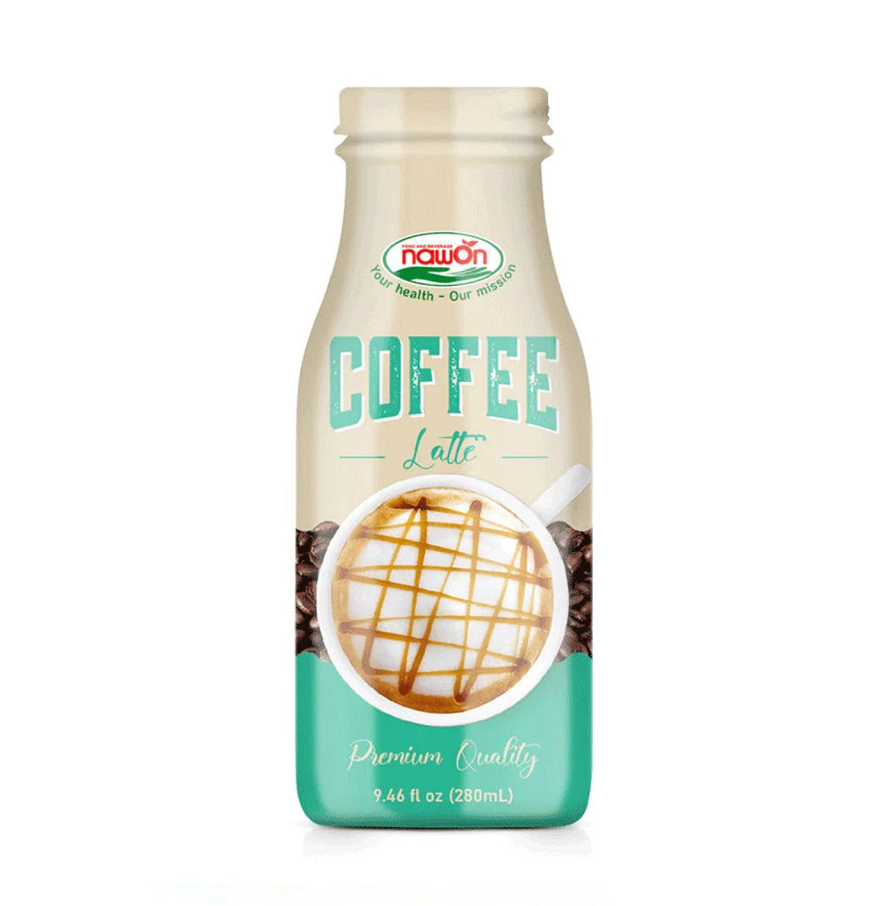Nawon Coffee Latte Glass Bottle 280ml