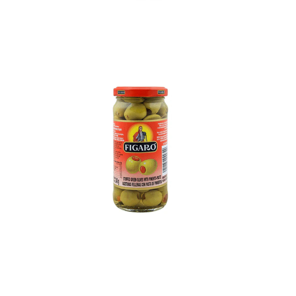 Figaro Stuffed Green Olives 340gm