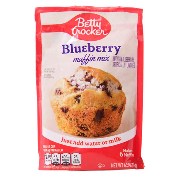Betty Crocker Blue Berry Muffin Mix 184 Gm