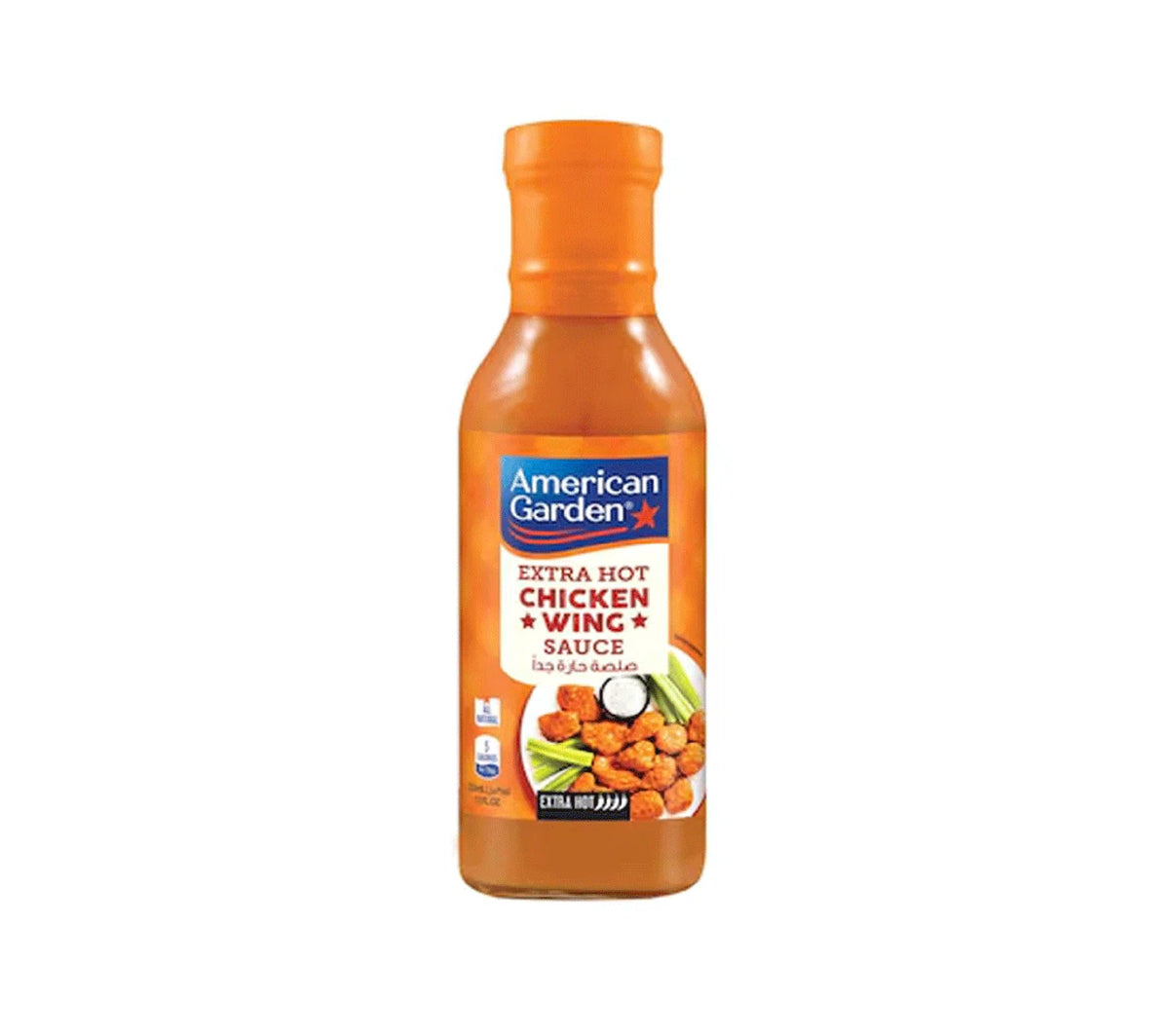 American Garden Extra Hot Chicken Wing Sauce 355ml