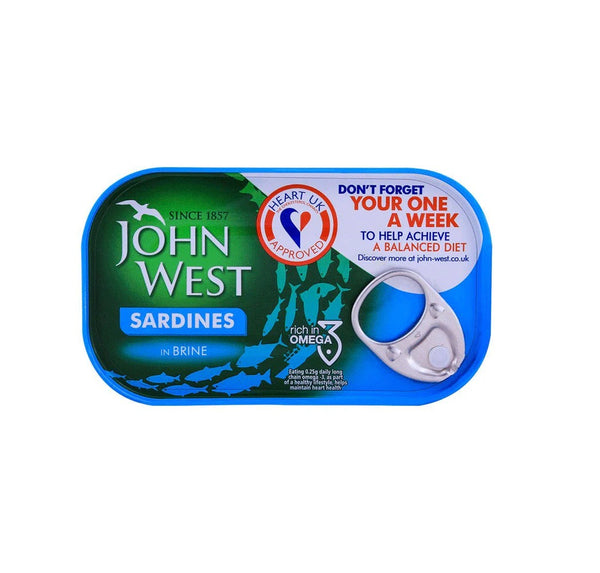 John West Sardines In Brine 120 Gm