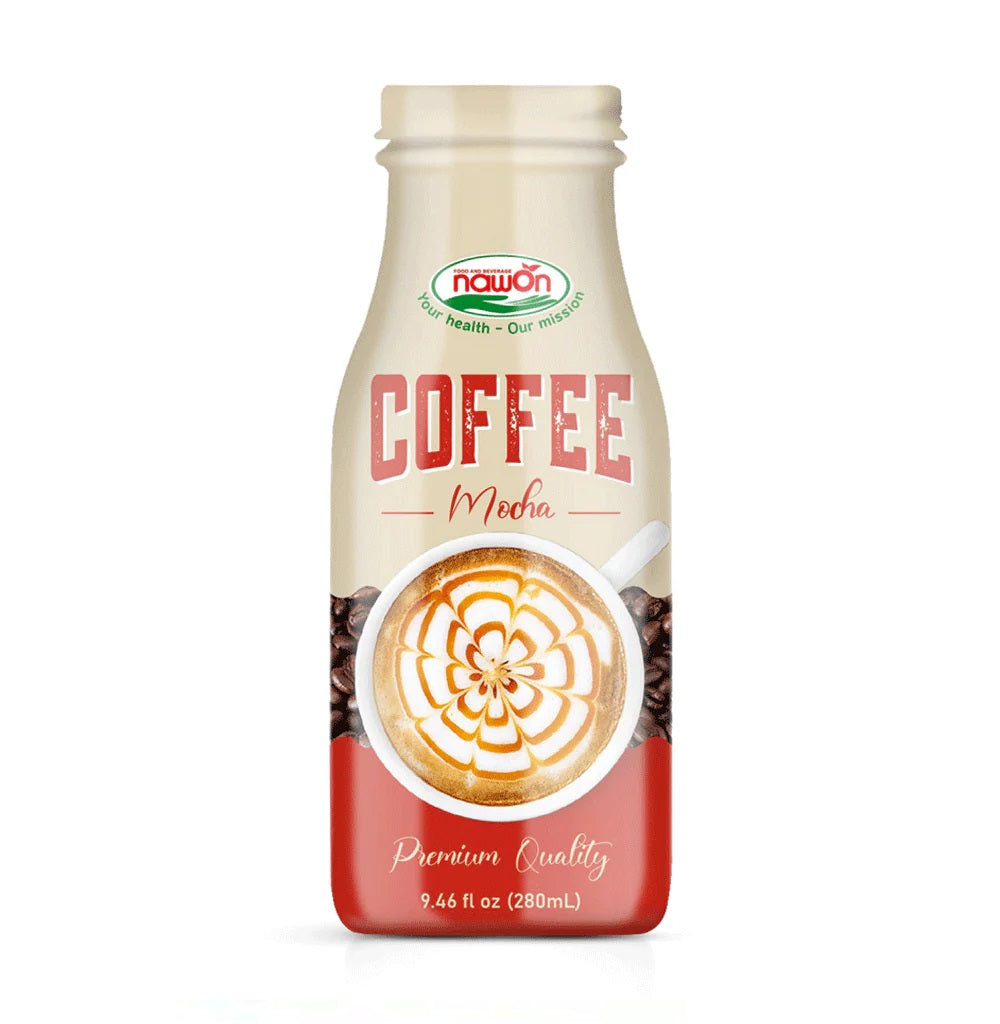 Nawon Coffee Mocha Glass Bottle 280ml