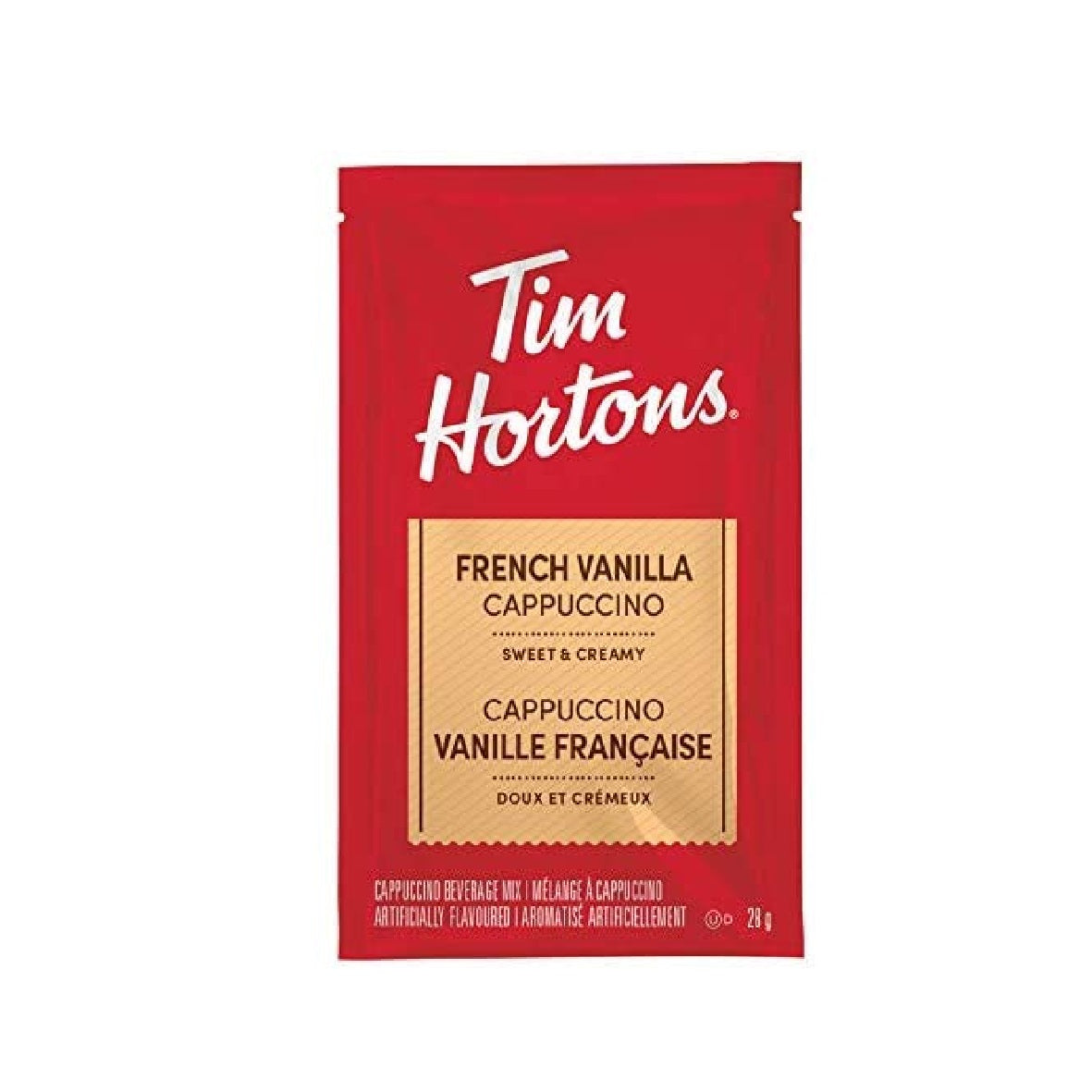 Tim Hortons French Vanilla Coffee Sachet 28 Gm