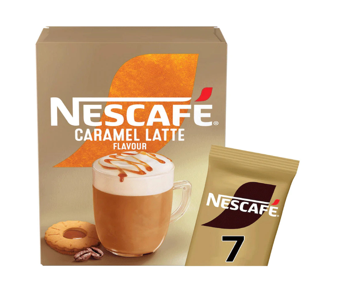 Nescafe Caramel Latte Coffee 7`s