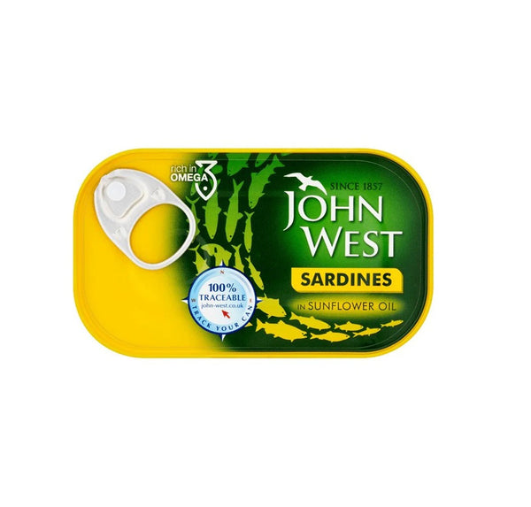 John West Sardines In Sunflower Oil 120Gm