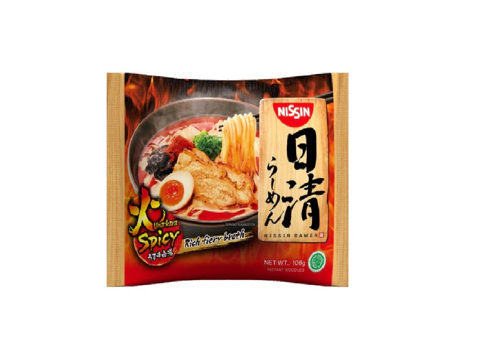 Nissin Uma-kara Spicy Noodles 106gm