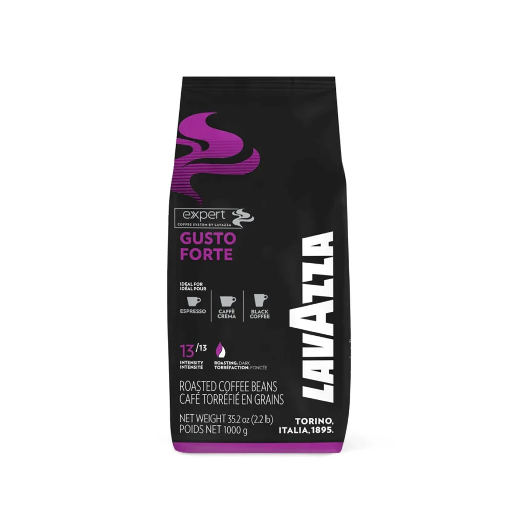 Lavazza Gusto Forte Roasted Coffee Beans 1000g