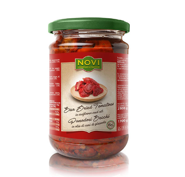 Novi Pomodori Secchi Sun Dried Tomatoes 314ml
