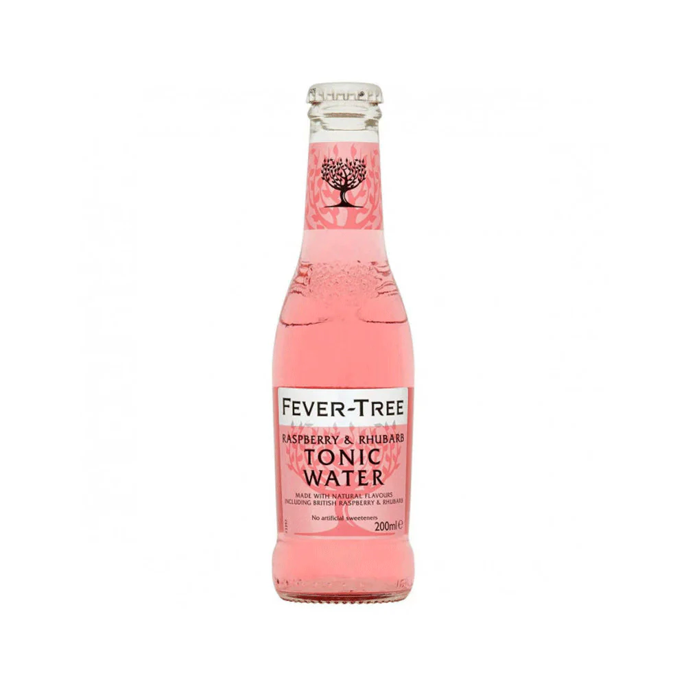 Fever Tree Rhubarb & Raspberry Tonic Water 200ml
